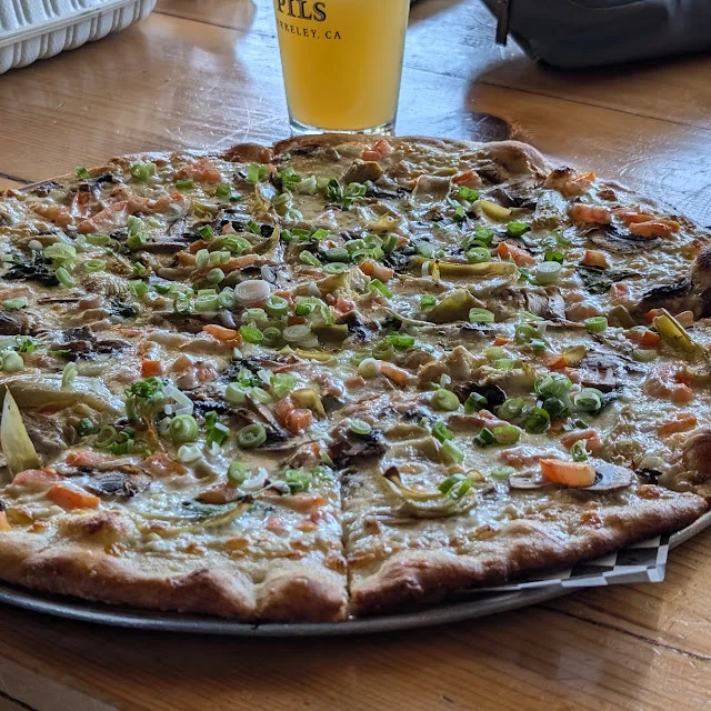 Chicken Garlic Pizza